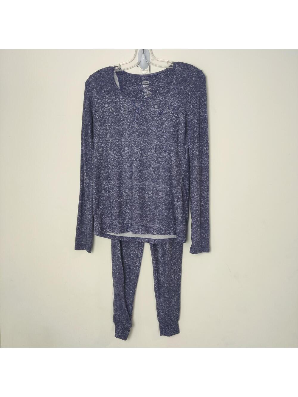 Born Women’s Blue Heather Lounge Pajama Set Size Small